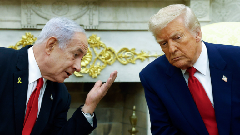 Trump says ‘real chance for greatness’ as Netanyahu White House meeting looms for Gaza talks